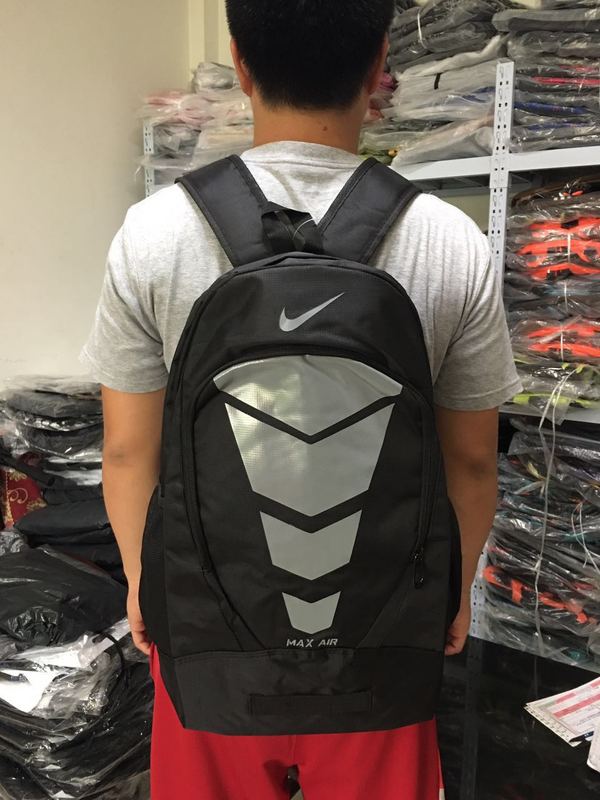 Max Air Nike Backpack Black Silver